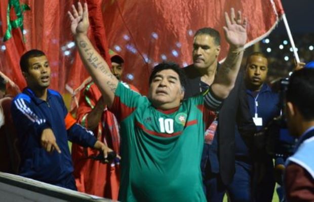 Maradona-Morocco